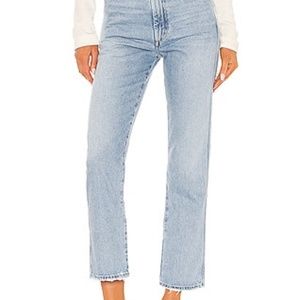 AGOLDE PINCH WAIST HIGH RISE KICK IN RIPTIDE (Size 26)